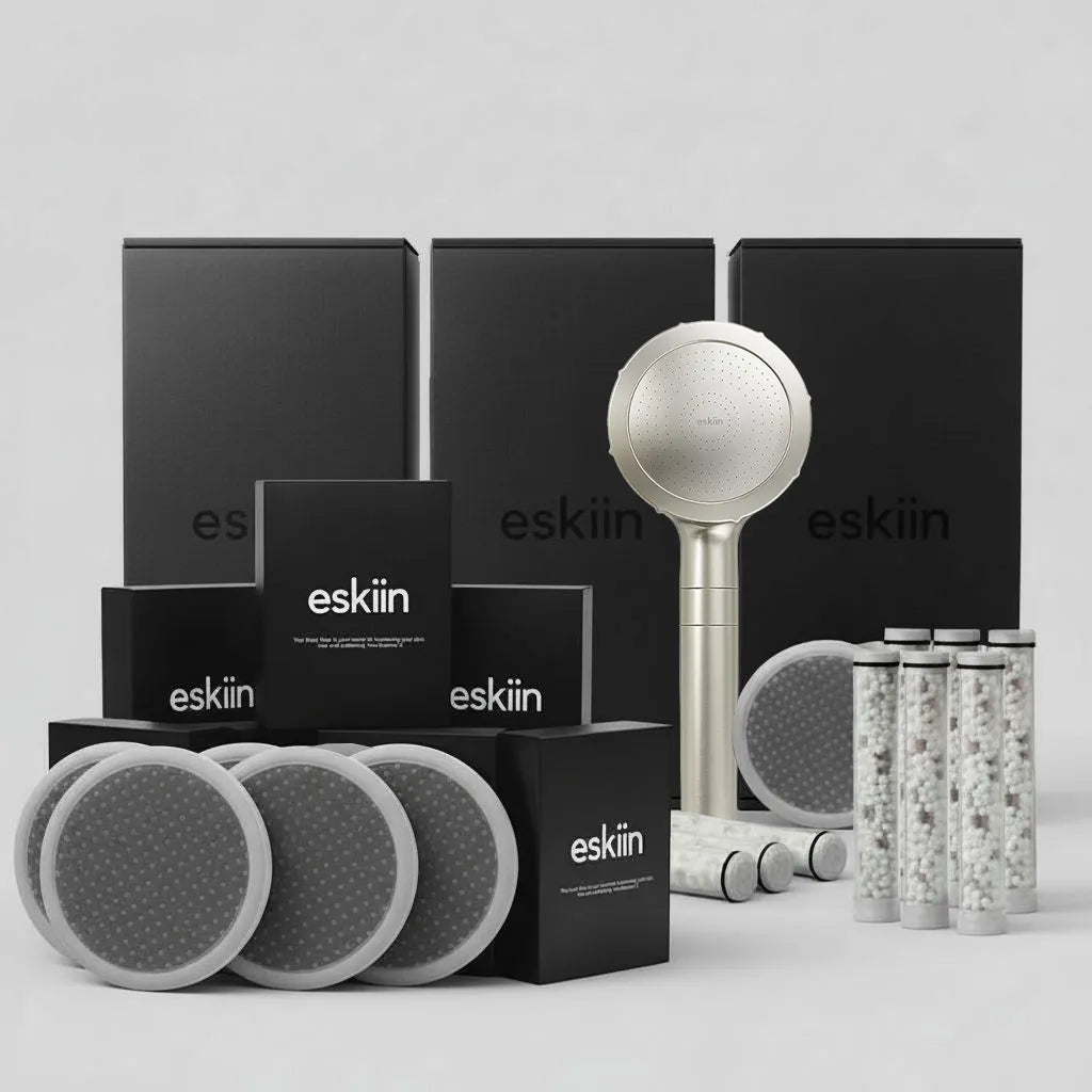 eskiin Filtered Handheld Showerhead Bundle